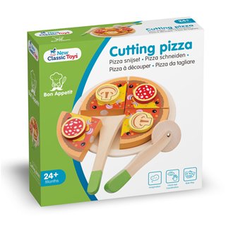 New Classic Toys - Snijset - Pizza Salami